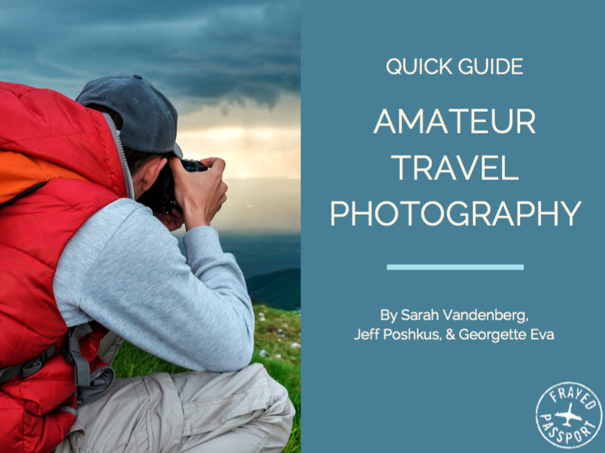 Amateur Travel Photography book cover - Frayed Passport