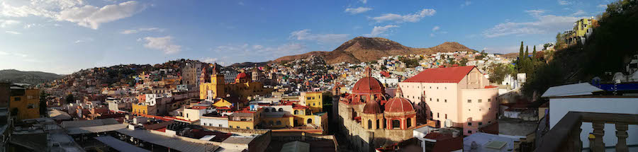 Why Millionaires are Flocking to Mexico - Panoramic view of Guanajuato City - Frayed Passport