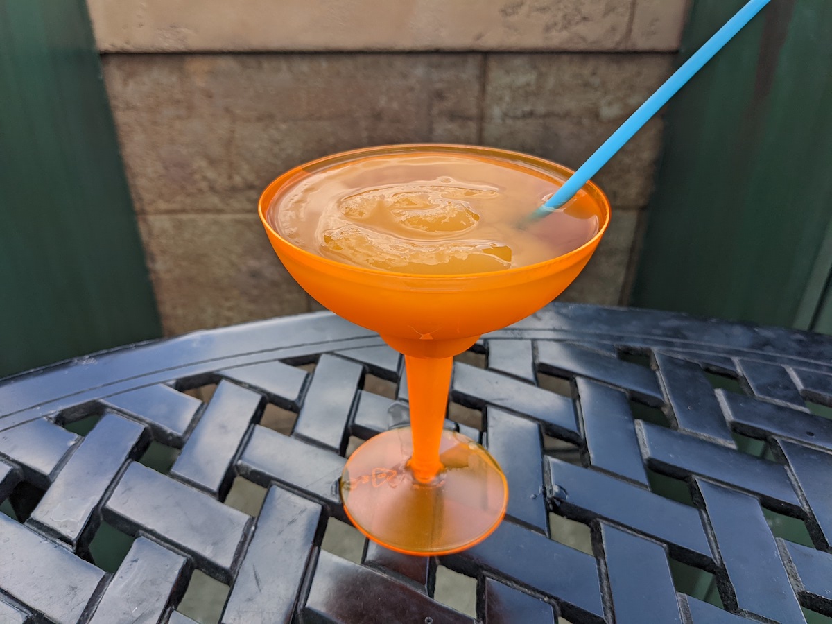 The orange drink at the EPCOT Food and Wine Festival - Frayed Passport