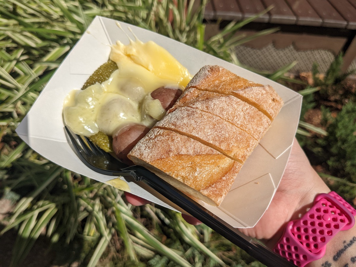 Raclette in the Alps at the EPCOT Food and Wine Festival - Frayed Passport