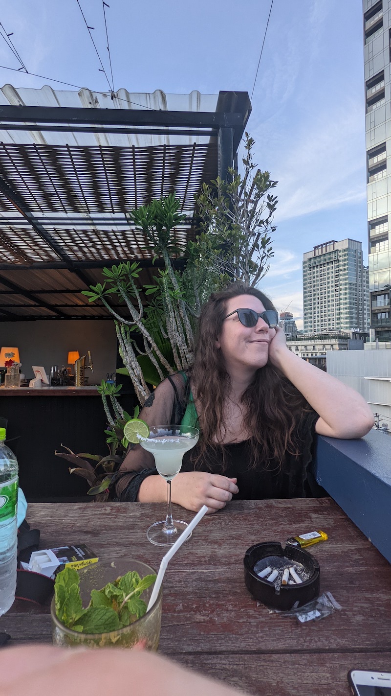 Cocktails in Bangkok - I Gave Up Everything to Become a Chronically Ill Digital Nomad - Frayed Passport