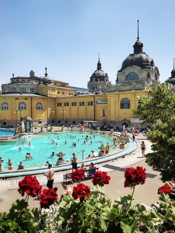 12 Must-Visit Hot Springs for a Rejuvenating Retreat: Iceland, Italy, Japan & Beyond - Szechenyi Thermal Bath Hungary - Frayed Passport