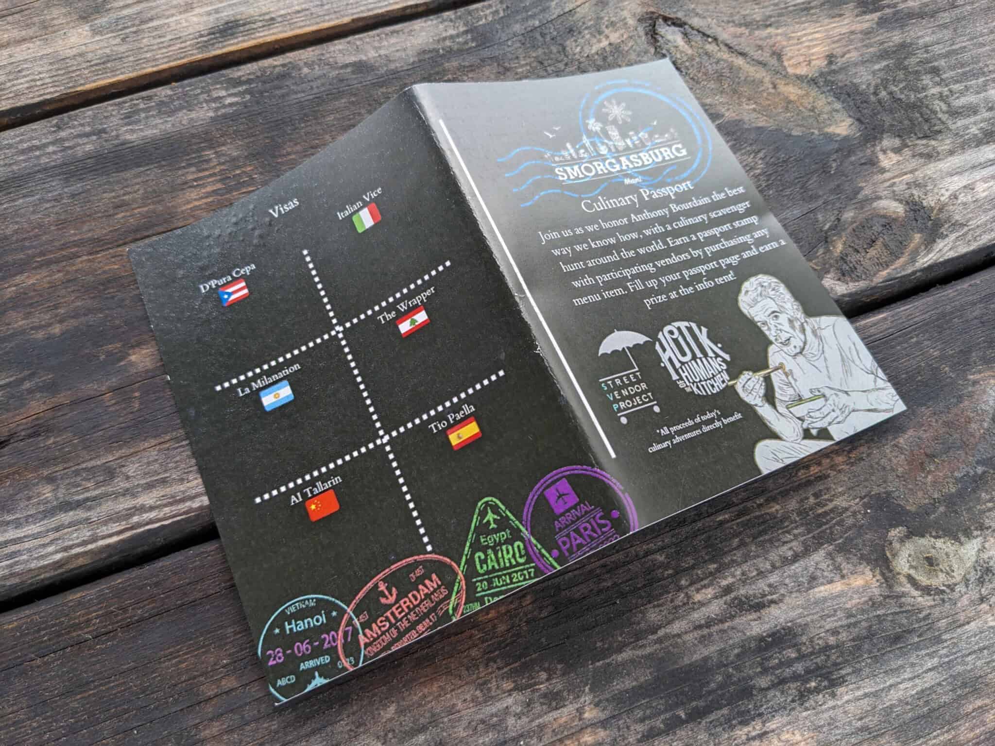 Celebrating Anthony Bourdain Day at Smorgasburg Miami - Festival Passport - Frayed Passport