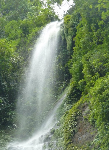 Waterfall in La Ceiba, Honduras
