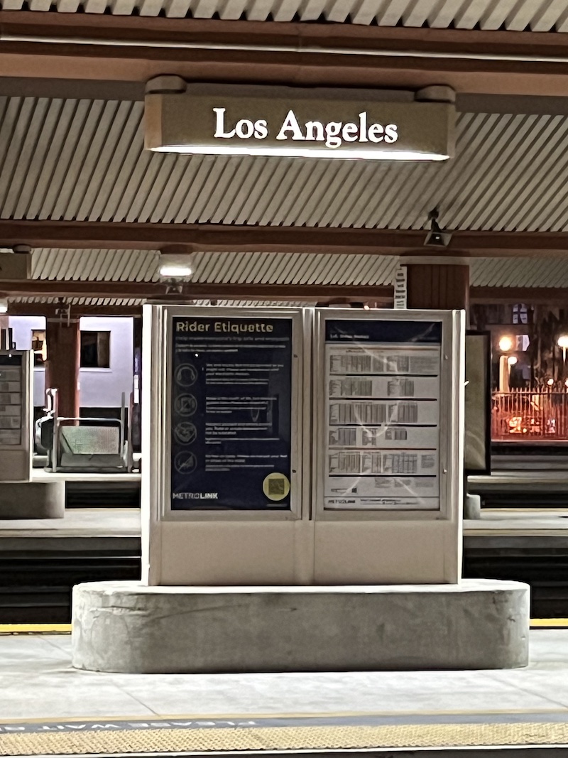 Desert Fox: Riding Amtrak's Sunset Limited - Los Angeles - Frayed Passport