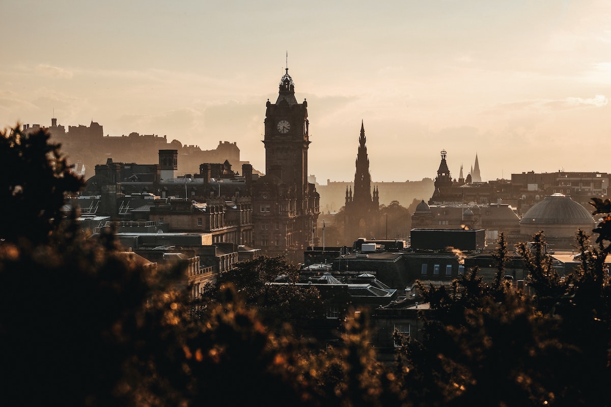 Edinburgh - 15 Beautiful Sunsets from Famous Travel Spots - Frayed Passport