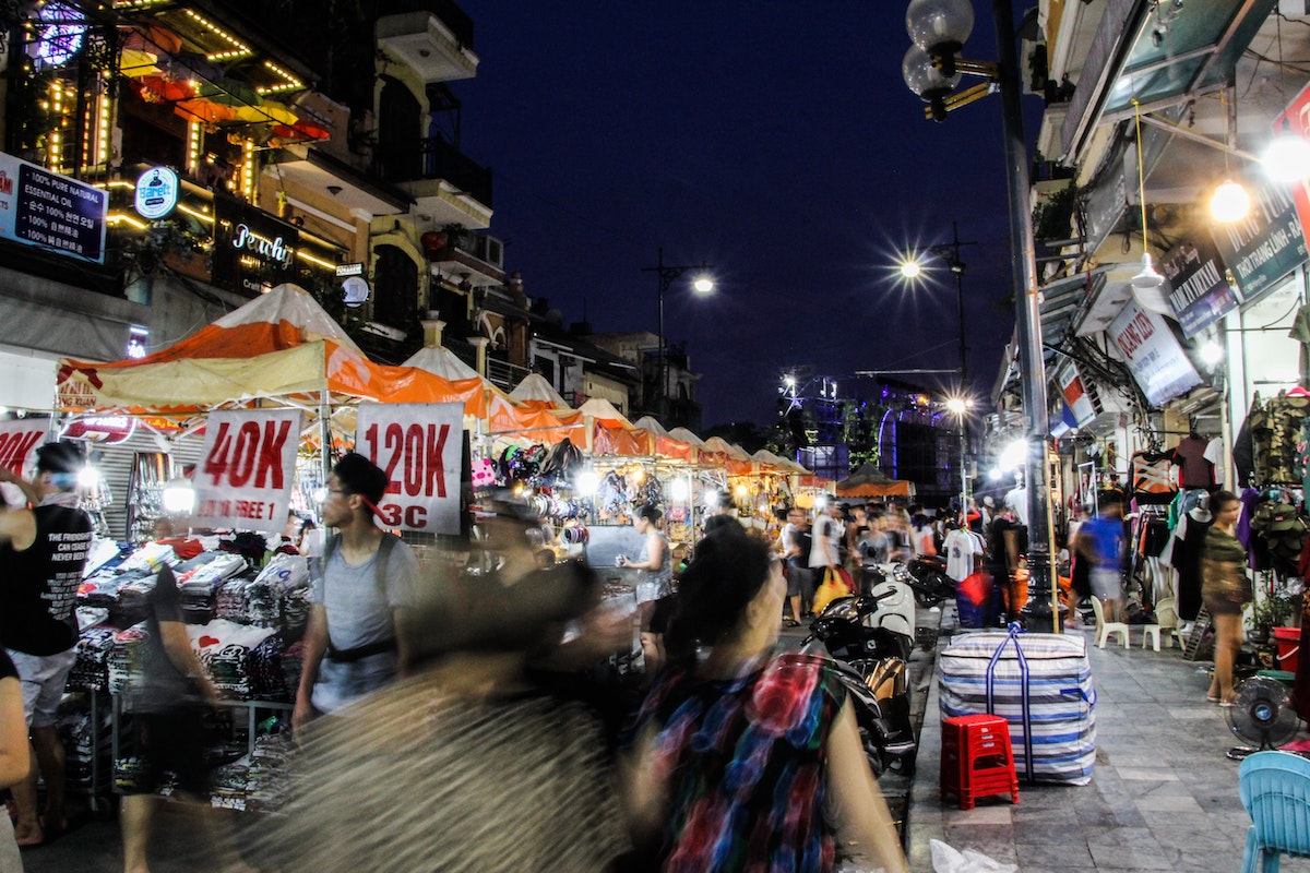 Night market in Hanoi - Asian night markets for your bucket list - Frayed Passport