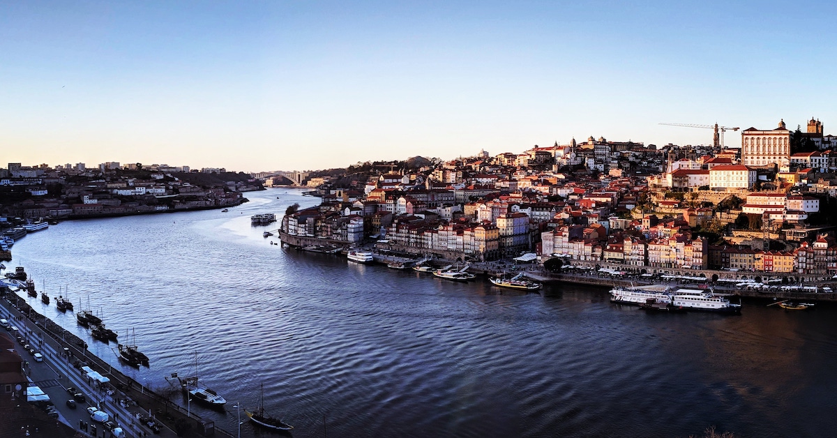 A view of Porto, Portugal from the Douro River - Frayed Passport