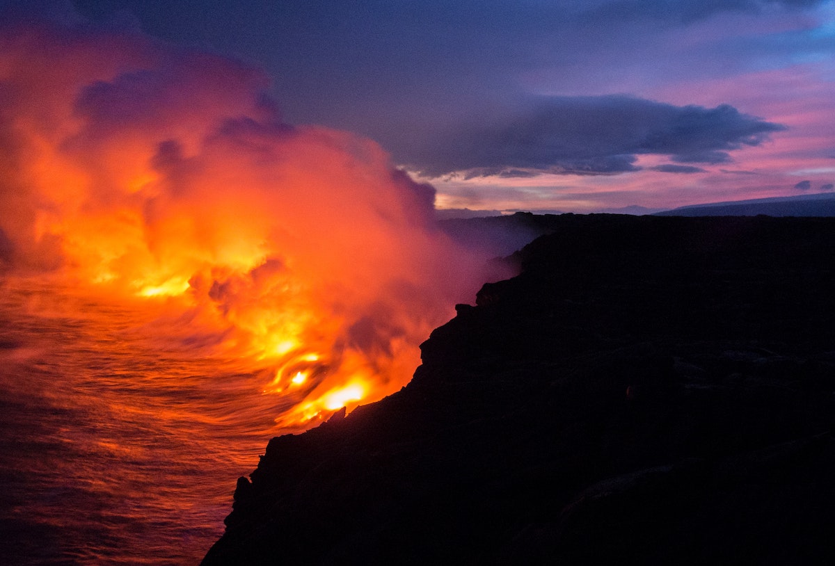 Volcanic eruption in Hawaii - 5 Natural and Cultural Wonders For Your Travel Bucket List - Frayed Passport