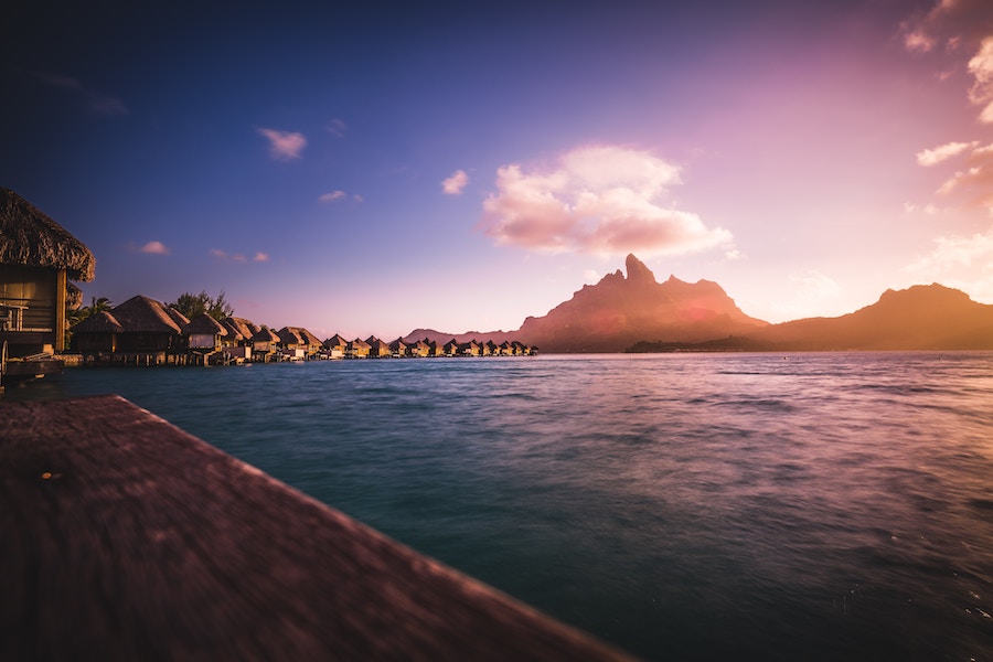 Warm weather destinations to escape to this winter - Frayed Passport - Bora Bora