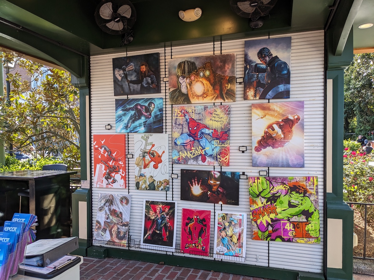 Photos: EPCOT International Festival of the Arts 2024 - Collection of Superheroes - Frayed Passport