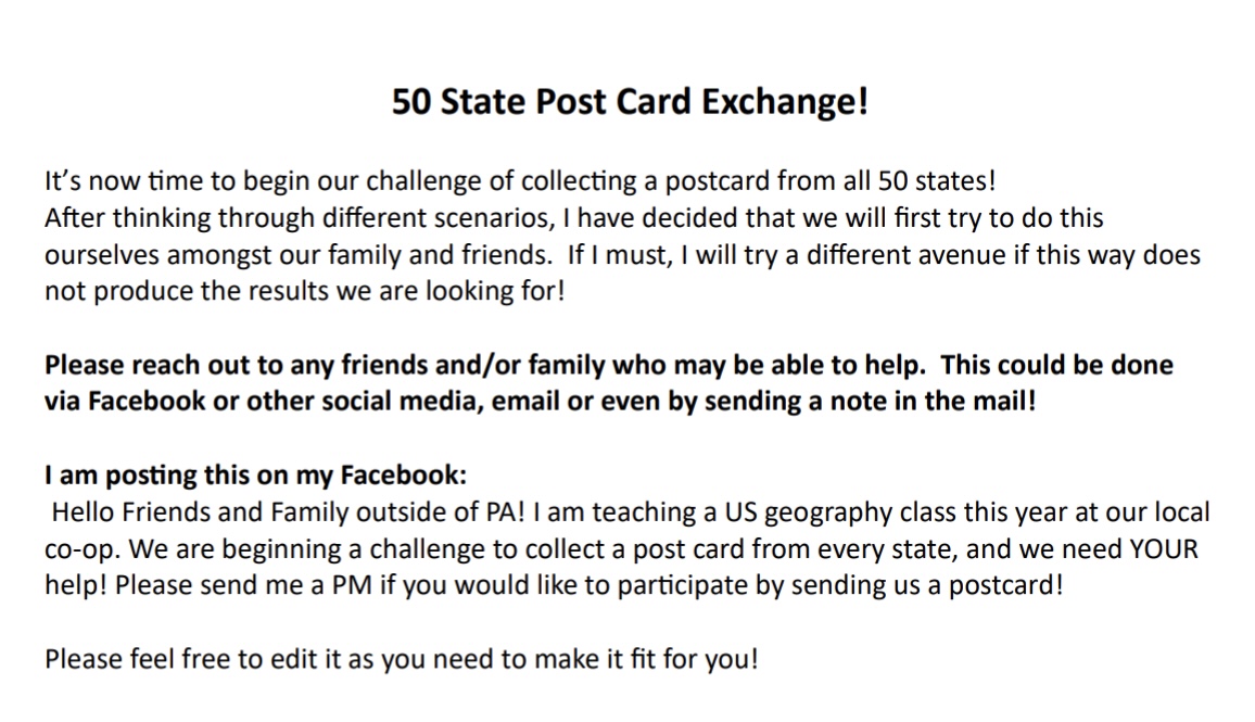 Postcards from the Edge: Collecting Postmarks for Every State - Challenge - Frayed Passport