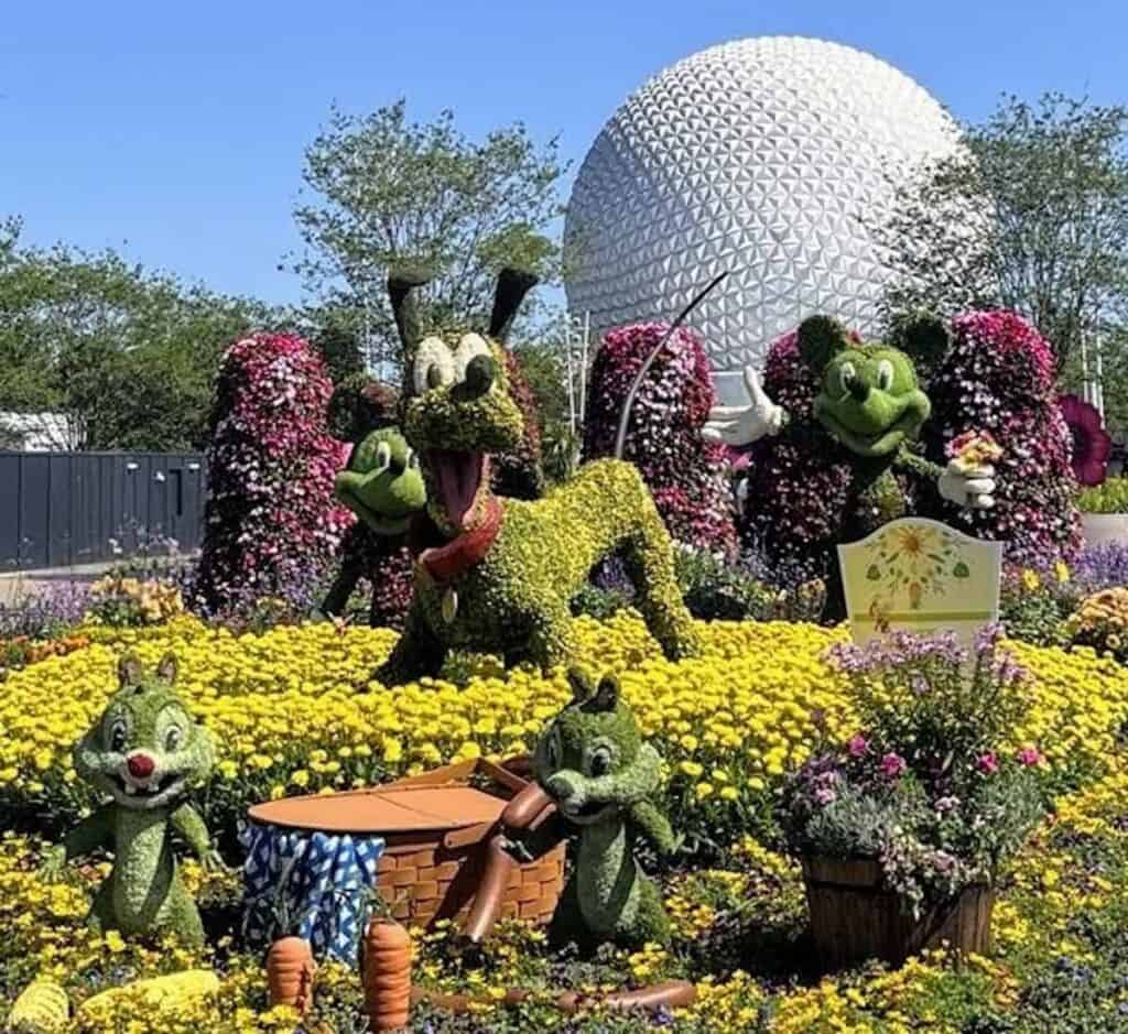 EPCOT International Flower & Garden Festival 2024: Bonsai, Butterflies & Tons of Fun - The Disney Gang Welcoming You to the Festival - Frayed Passport