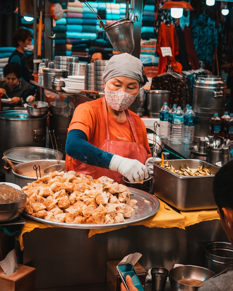 10 Must-Visit Markets for Authentic Street Food Around the World - Gwangjang Market in Seoul, South Korea - Frayed Passport