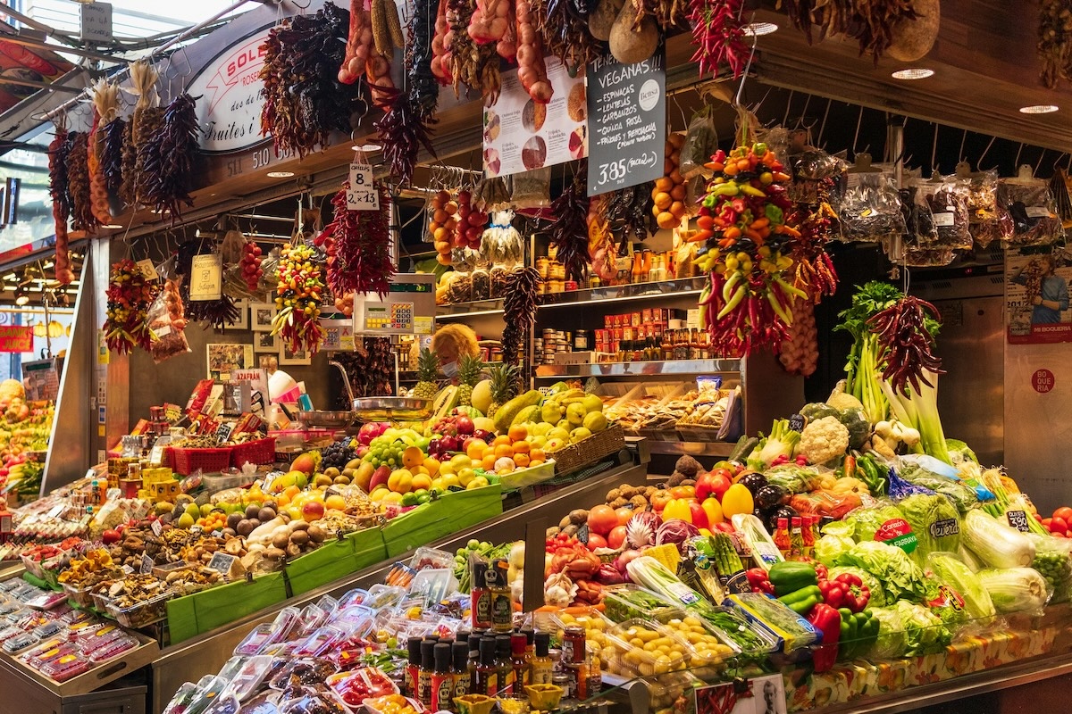 10 Must-Visit Markets for Authentic Street Food Around the World - La Boqueria in Barcelona, Spain - Frayed Passport