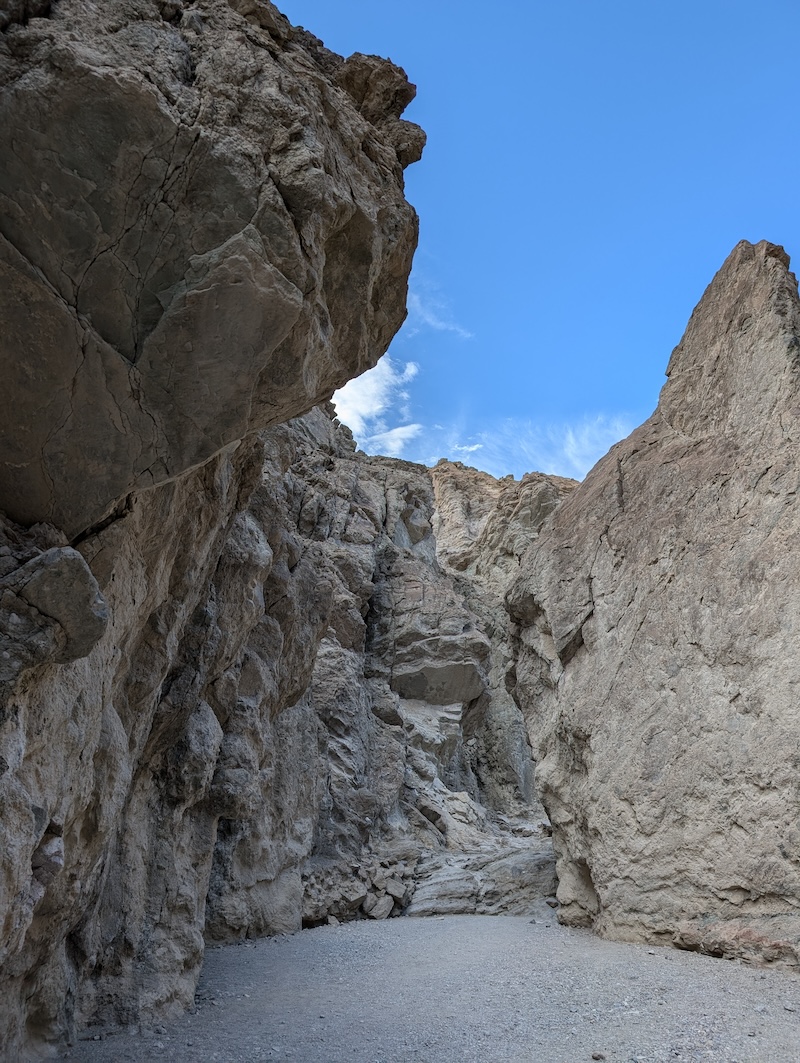 Inside Golden Canyon - Can You Visit Death Valley National Park in the Summer? We Did! - Frayed Passport