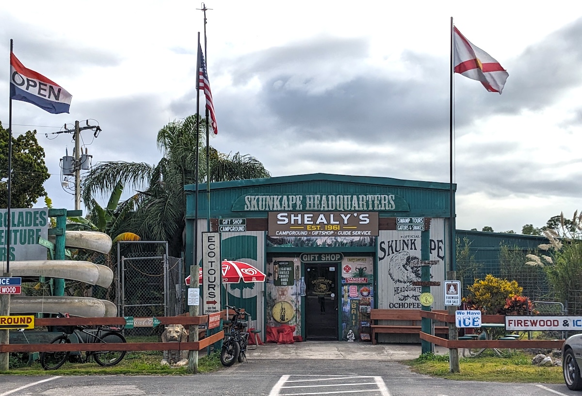 I'd Like To Introduce You To Florida's Favorite Cryptid: The Skunk Ape! - Skunk Ape Research Headquarters - Frayed Passport