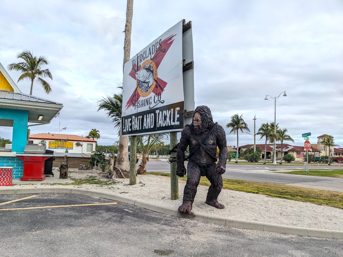 I'd Like To Introduce You To Florida's Favorite Cryptid: The Skunk Ape! - Statue - Frayed Passport