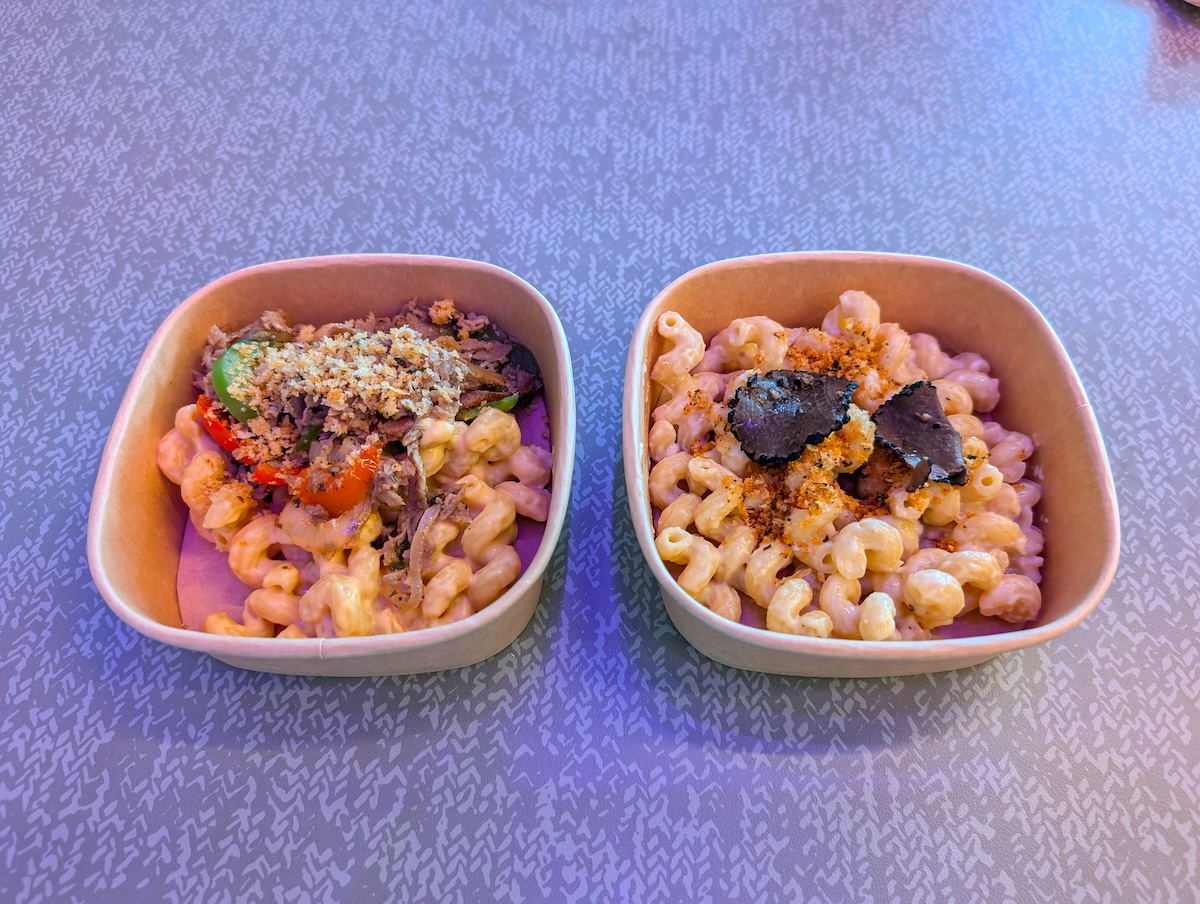 EPCOT Food & Wine Festival 2024: Pickle Milkshakes, Aloe Blacc, and Fireworks - Macaroni and Cheese - Frayed Passport