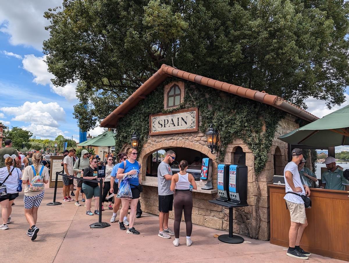 EPCOT Food & Wine Festival 2024: Pickle Milkshakes, Aloe Blacc, and Fireworks - Spain - Frayed Passport