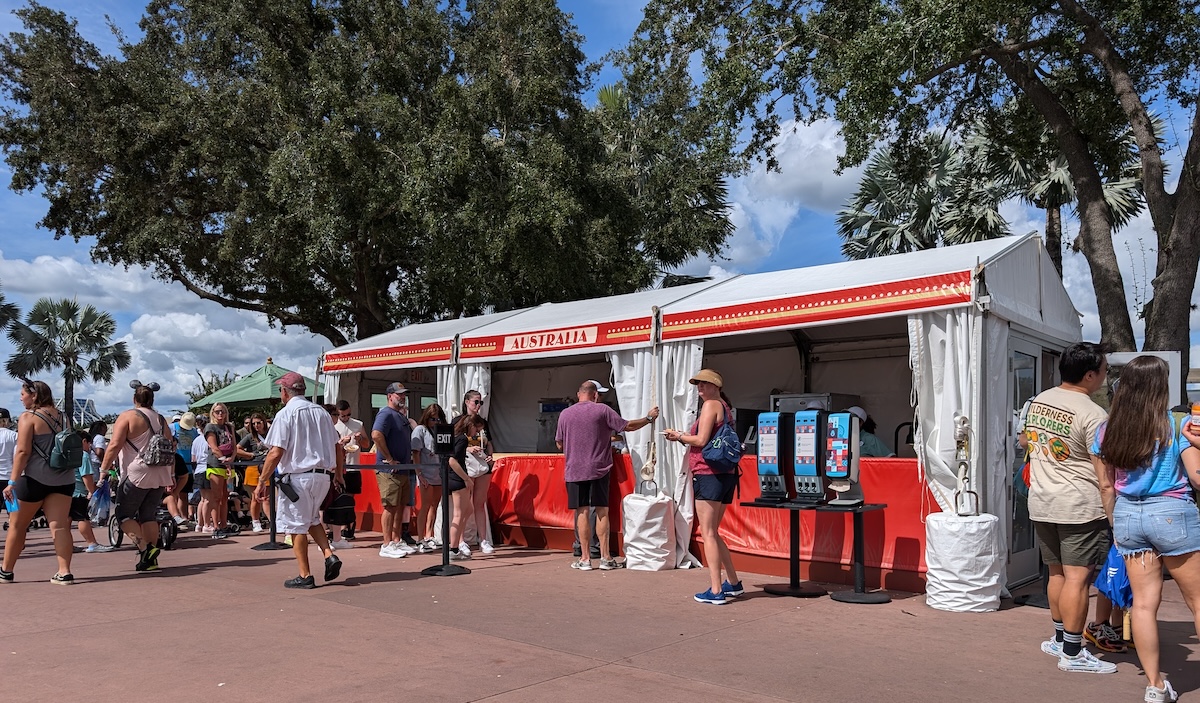 EPCOT Food & Wine Festival 2024: Pickle Milkshakes, Aloe Blacc, and Fireworks - Australia - Frayed Passport