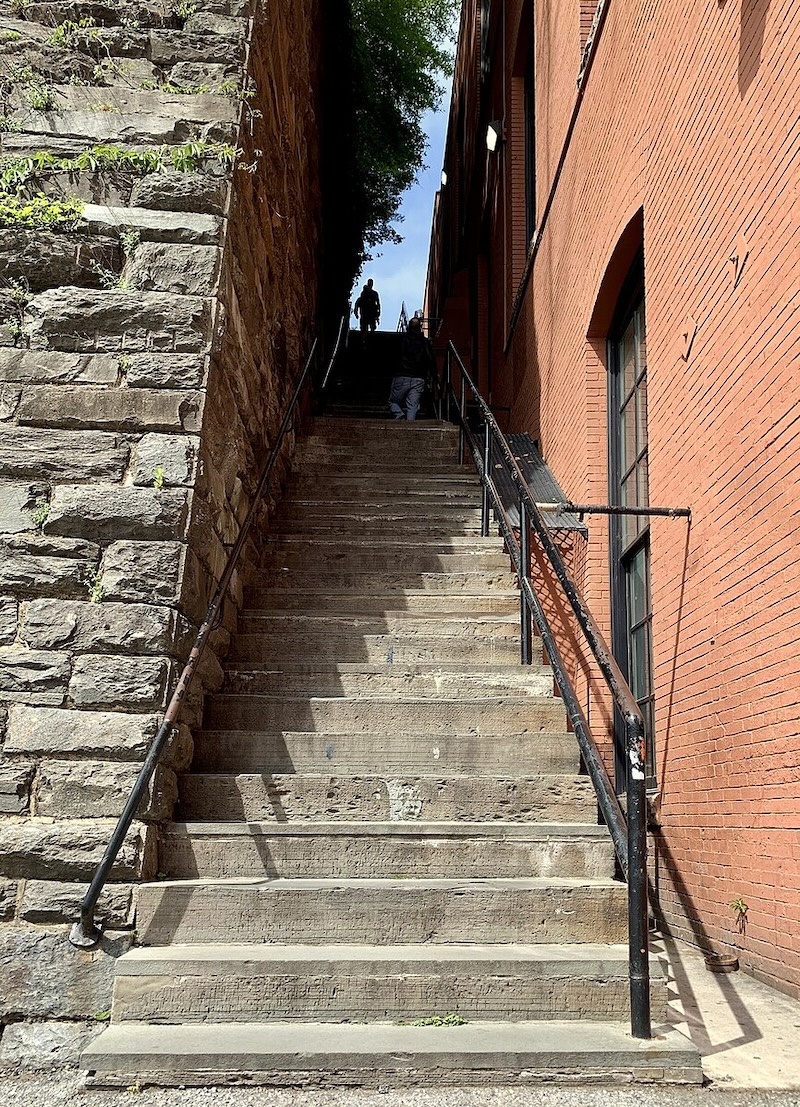 14 Spooky Movie Filming Locations You Can Actually Visit - Exorcist Steps, Georgetown, DC - Frayed Passport