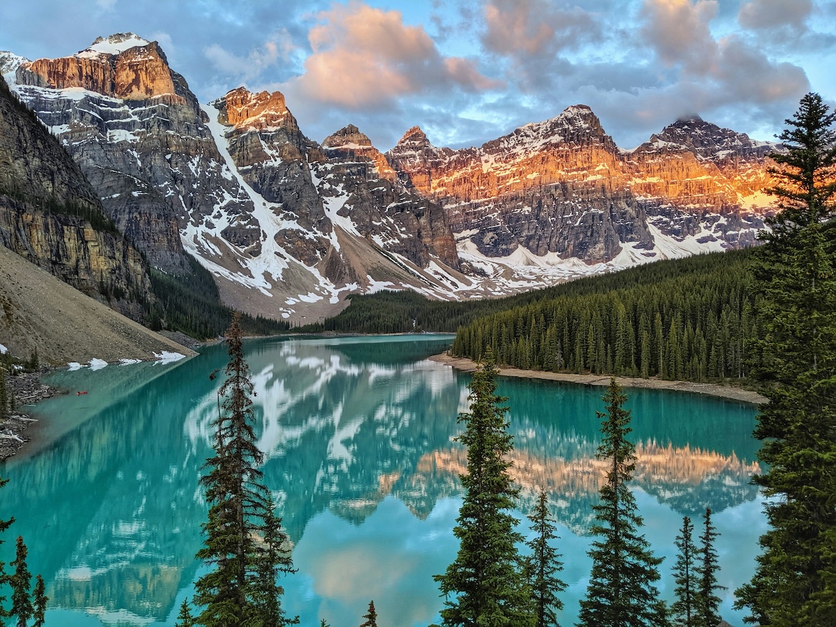 Moraine Lake, Banff, Alberta, Canada - From Glowing Caves to Sky-High Summits: 4 Natural Wonders for Your Next Adventure - Frayed Passport