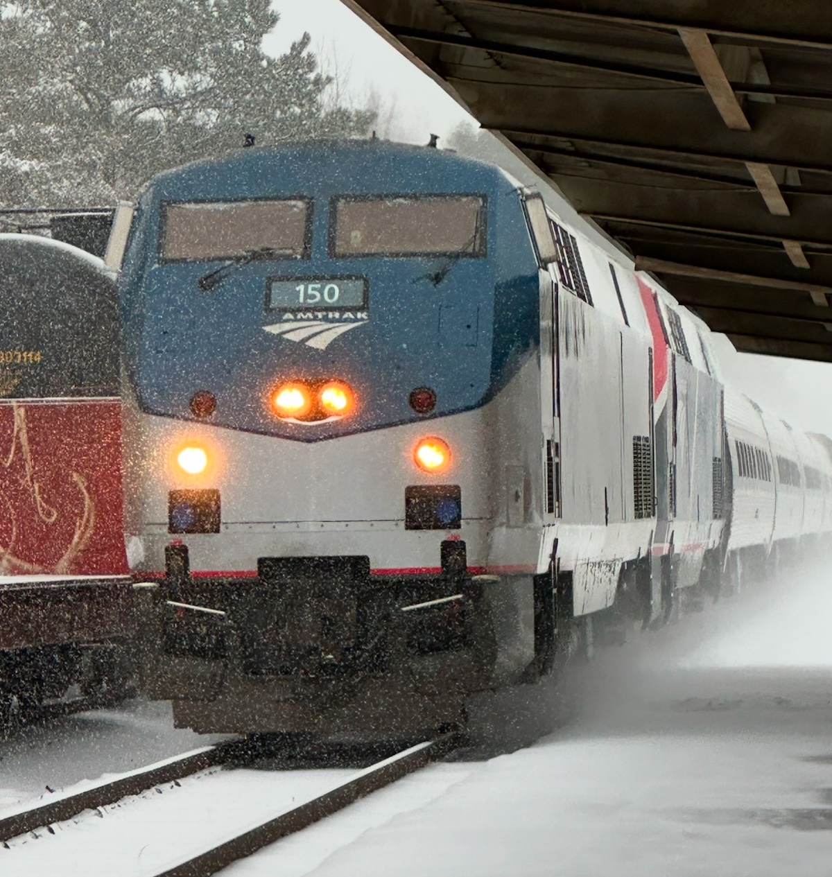 Petersburg Arrival - Dashing Through the Snow: Sampling Amtrak's Floridian - Frayed Passport