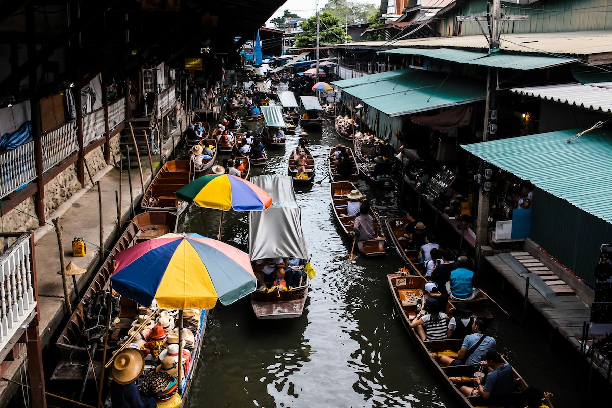 Floating Markets of Bangkok, Thailand - Where to Travel If You’re Secretly Hoping for a Meet-Cute - Frayed Passport