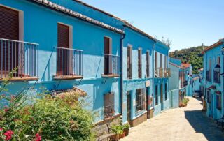 How a Village in Spain Became Covered in Blue Paint Thanks to The Smurfs - Frayed Passport