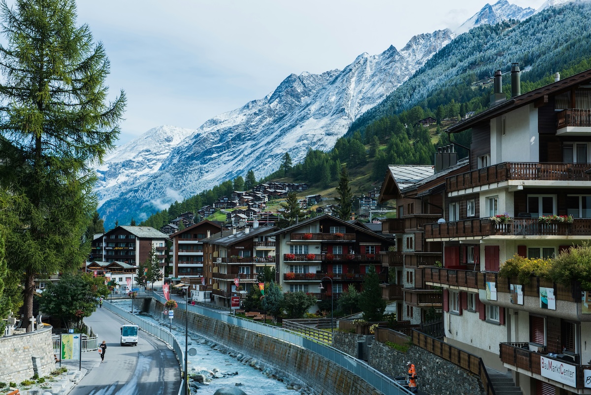 Zermatt, Switzerland - 7 Fascinating Car-Free Villages and Cities Around the World - Frayed Passport