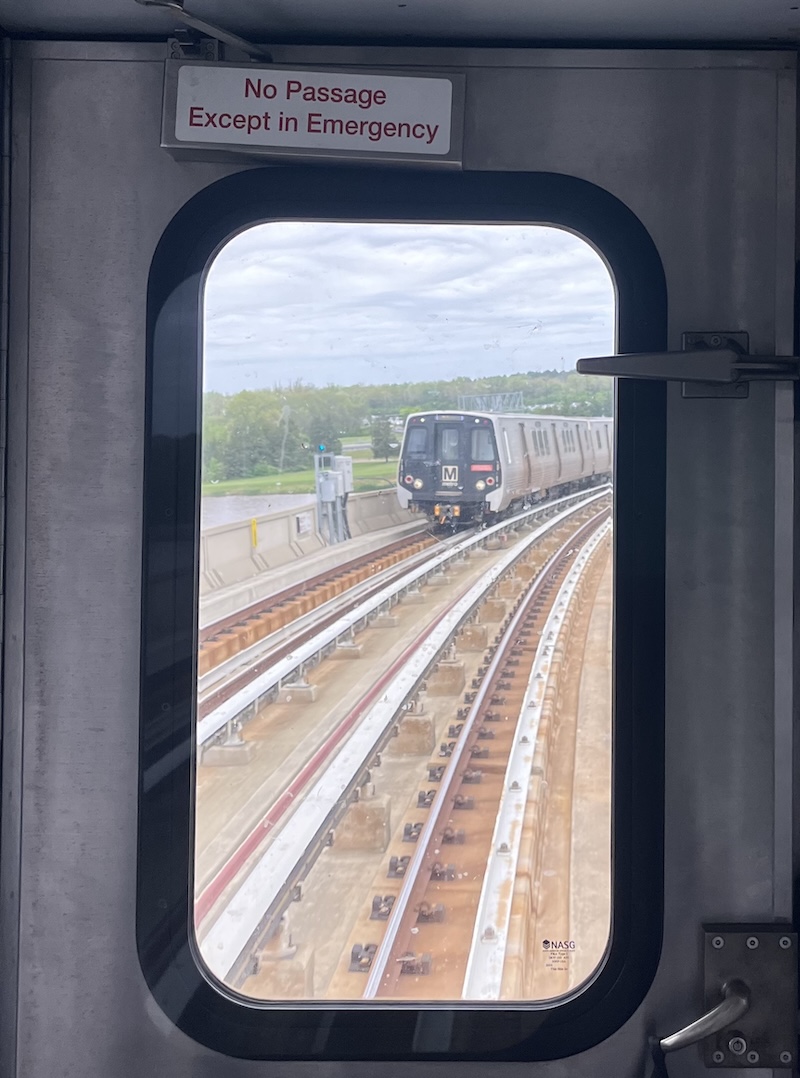 DC Metro - One Town That Won’t Let You Down: Trains, Art and Baseball in Chicago - Frayed Passport