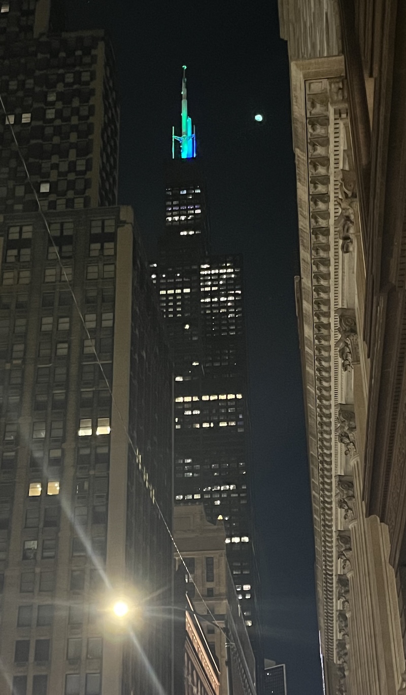 Willis Tower - One Town That Won’t Let You Down: Trains, Art and Baseball in Chicago - Frayed Passport