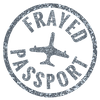 Frayed Passport Logo