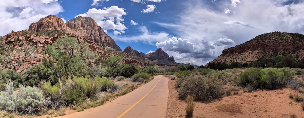 Pa'rus Trail - 4 Easy Hikes You Can Do Over 2 Days in Zion National Park - Scout Lookout, Pa'rus Trail & More - Frayed Passport
