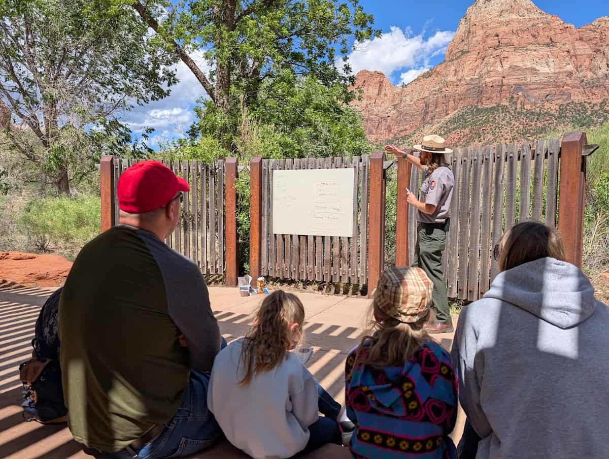 Ranger Presentation - 4 Easy Hikes You Can Do Over 2 Days in Zion National Park - Scout Lookout, Pa'rus Trail & More - Frayed Passport