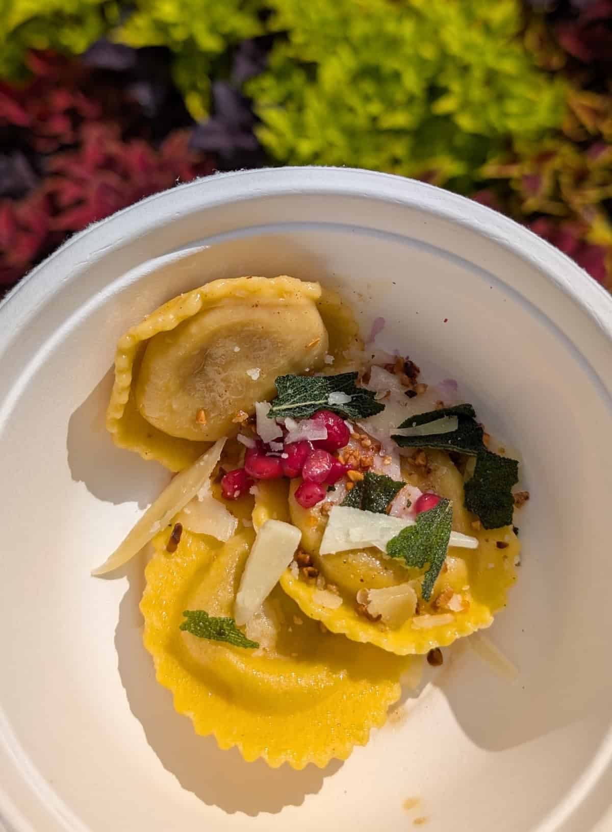 Ravioli - EPCOT Food & Wine Festival 2025: Behind the Seeds, Test Track, and Tiffany