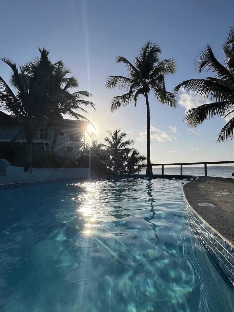Condo Pool - Visiting the Virgins: St. Croix in the USVI - Frayed Passport