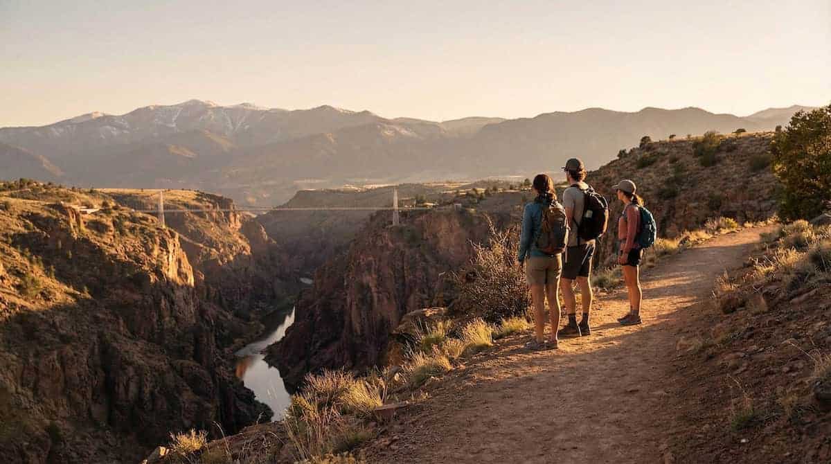 Beautiful hiking trail