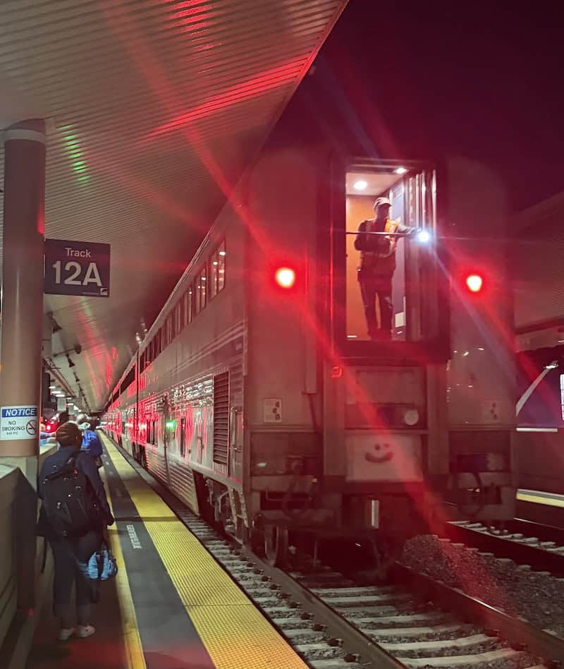 Backing in LA - Bigger in Texas: Three Nights on Amtrak's Texas Eagle - Frayed Passport