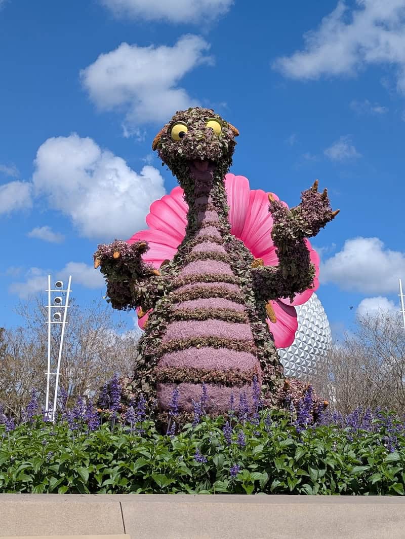 EPCOT International Flower and Garden Festival - Frayed Passport - Figment