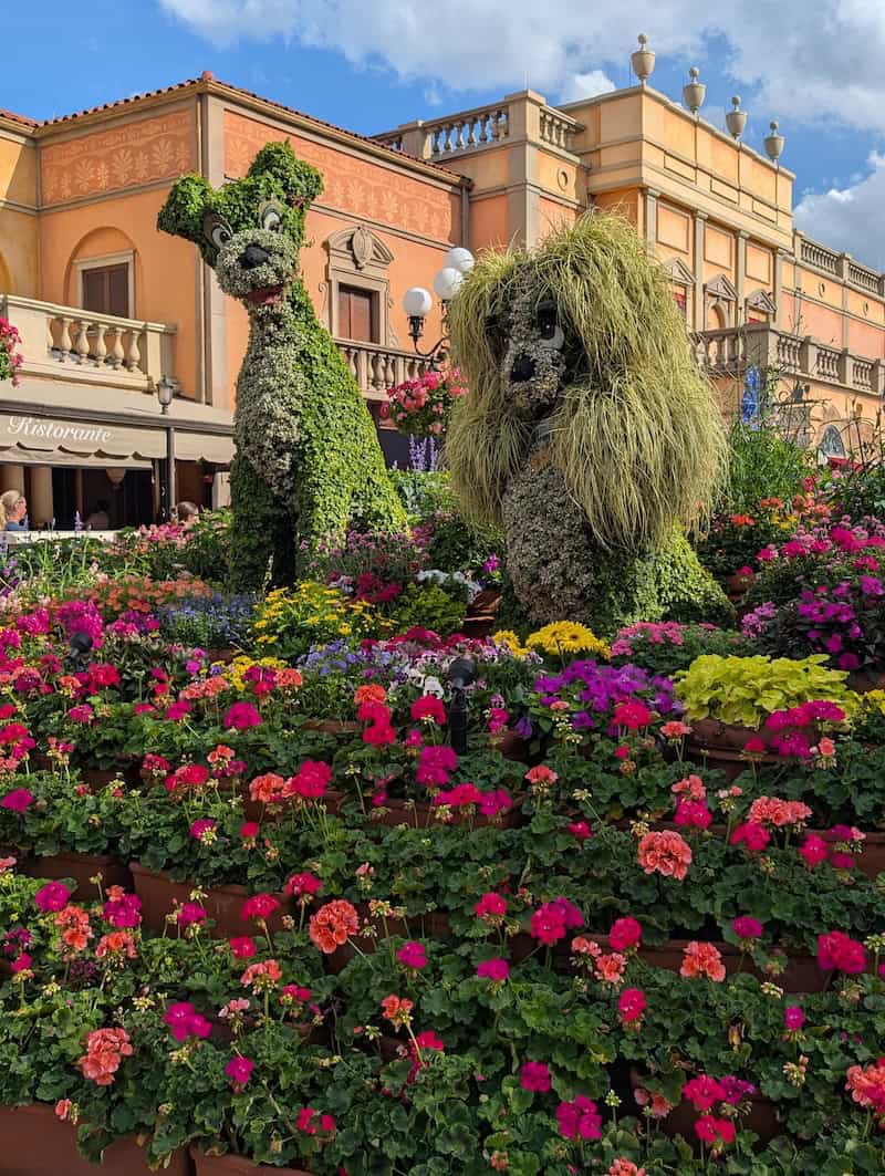 EPCOT International Flower and Garden Festival - Frayed Passport - Lady and the Tramp