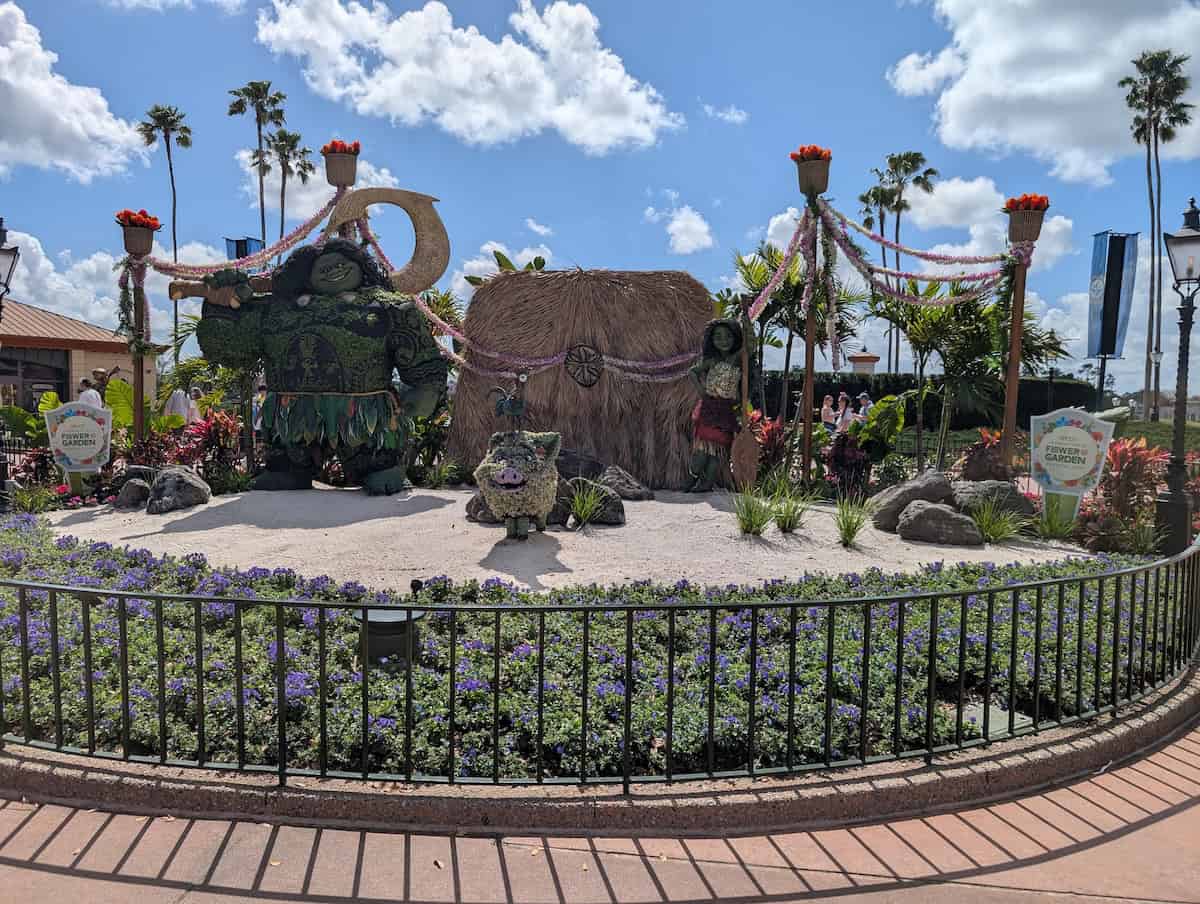 EPCOT International Flower and Garden Festival - Frayed Passport - Moana