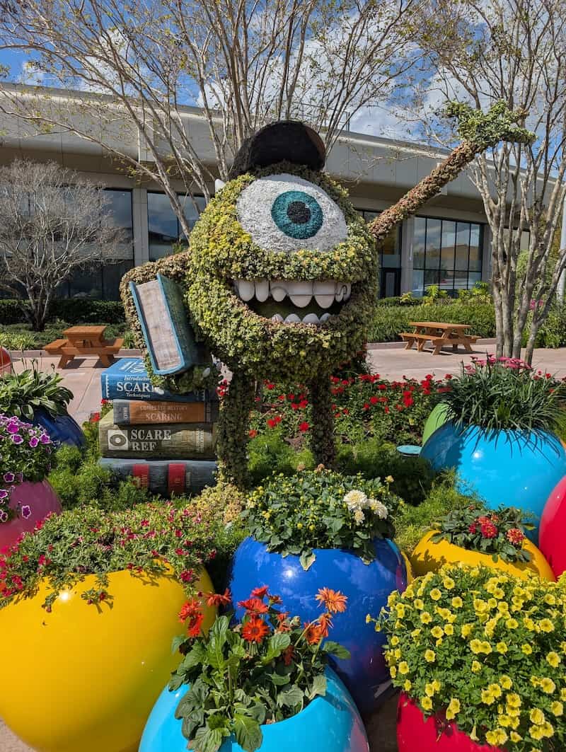 EPCOT International Flower and Garden Festival - Frayed Passport - Monsters University - Mike