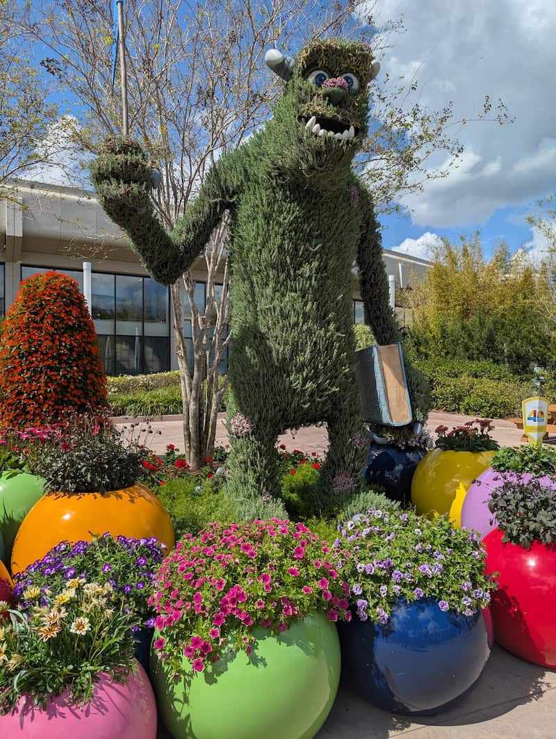 EPCOT International Flower and Garden Festival - Frayed Passport - Monsters University - Sully