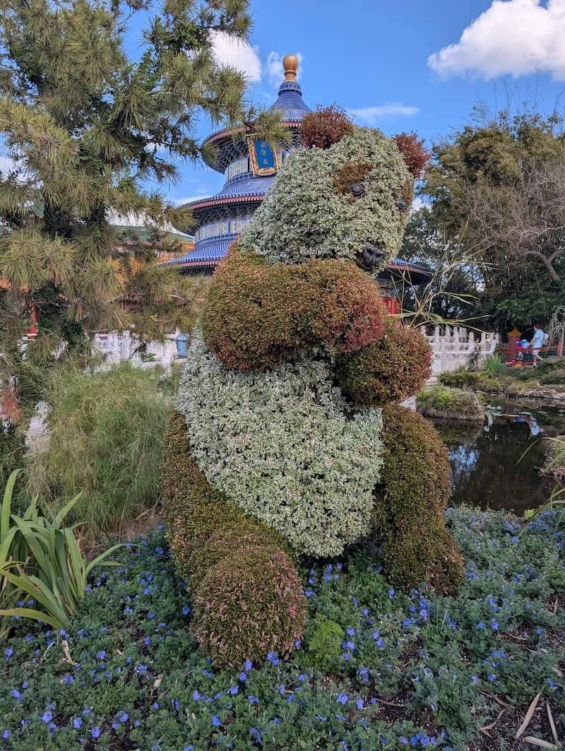 EPCOT International Flower and Garden Festival - Frayed Passport - Panda