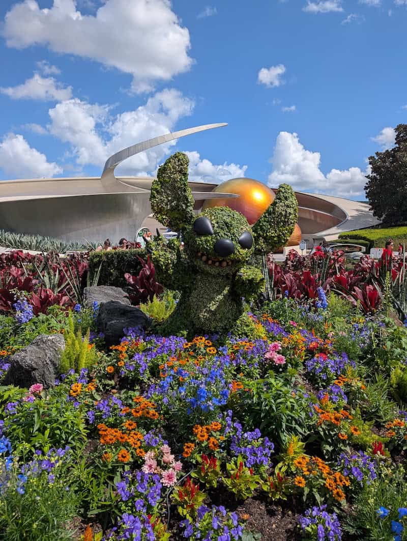 EPCOT International Flower and Garden Festival - Frayed Passport - Stitch