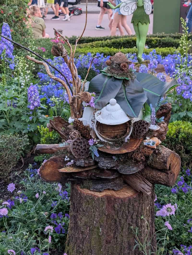 EPCOT International Flower and Garden Festival - Frayed Passport - Tinkerbell's Fairy House Garden