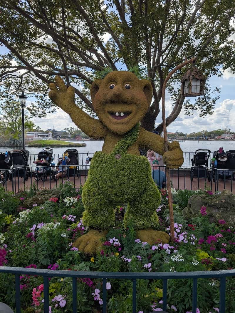 EPCOT International Flower and Garden Festival - Frayed Passport - Troll at Norway