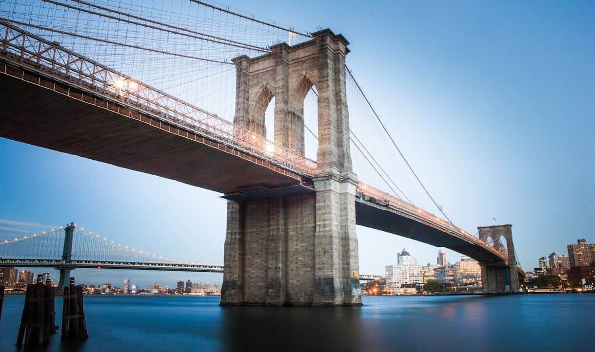 Brooklyn Bridge - landscape photography of bridge